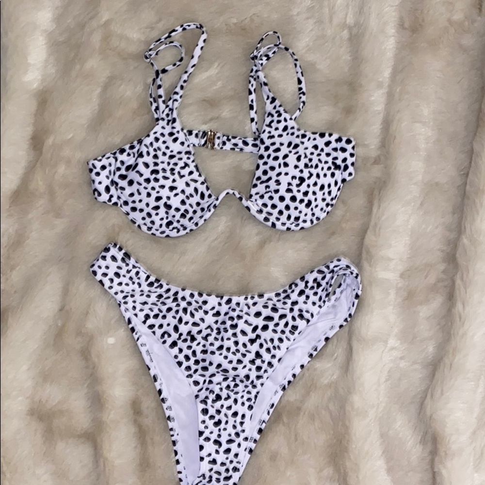 Dalmatian Print Bikini